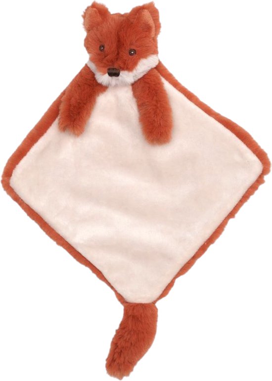 Jollein knuffeldoek olifant caramel met naam - Hallo Baby