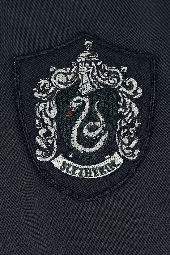Harry Potter Cape - Slytherin - S-M tot L-XL - zwart Harry Potter Cape - Slytherin - S-M tot L-XL - zwart