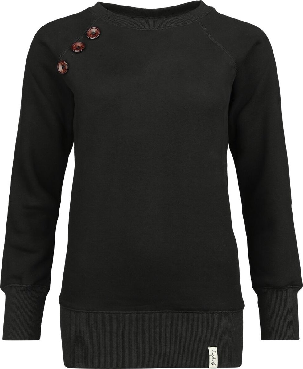 Forplay Bea Dames Sweatshirts - zwart - S
