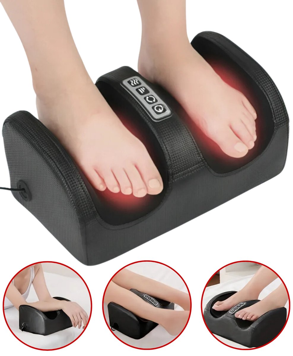 Goedkoopste Boncy® Premium Voetmassage Apparaat Met Verwarmingsfunctie - Voet Massage Bloedsomloop - Voetmassageapparaat Cadeau