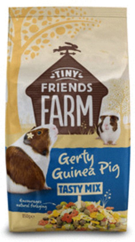 Tiny Friends Farm - Tiny Friends Farm - Tiny Friends Farm - Gerty Guinea Pig Tasty Mix - Cavia-voer - - 1pce