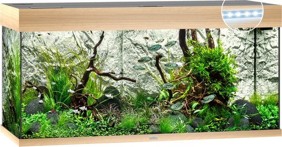 Juwel Rio 180 LED Aquarium - Houtkleur
