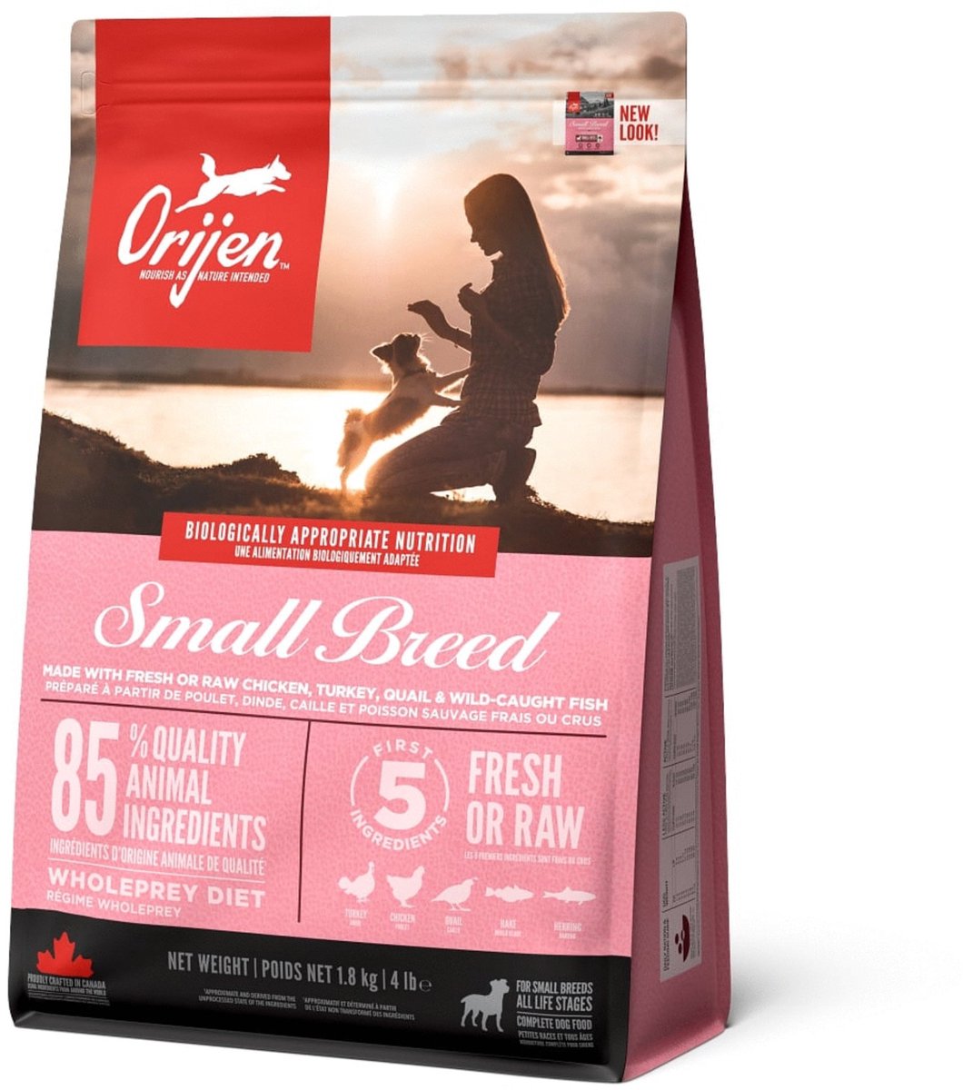 Orijen - Whole Prey Adult Small Breed - Hondenvoer - 1.8 kg
