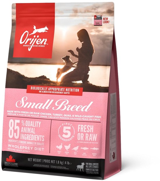 Orijen - Whole Prey Adult Small Breed - Hondenvoer - 1.8 kg