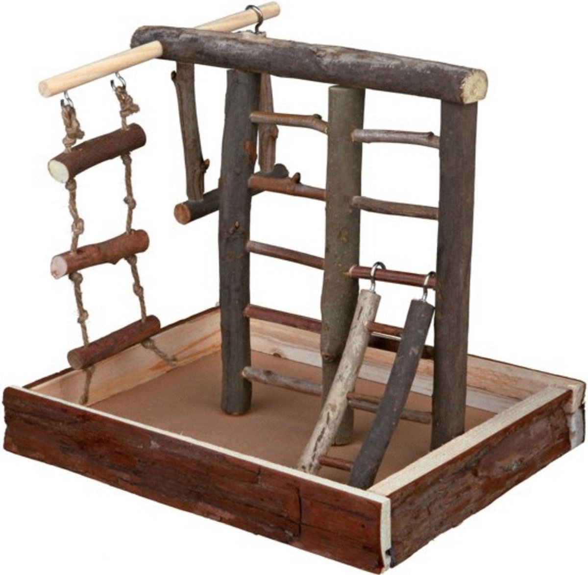 Bol.com Trixie natural living speelplaats hout 28x22x25 cm aanbieding