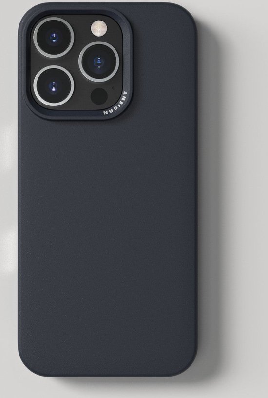 Nudient Thin Precise Case adapté à Apple iPhone 16 Pro V3 Midwinter - Blauw- MS