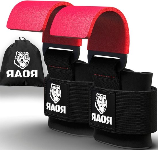 Katmerio Gewichtheber Haken - Verstellbare Fitness Griffe Für Training