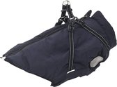 vidaXL - Hondenjas - met - harnas - waterdicht - reflecterend - marineblauw - L44