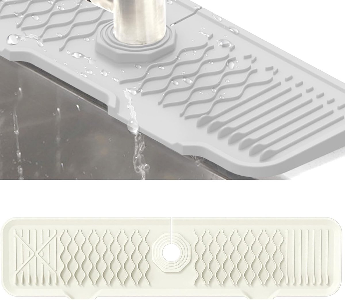 Goedkoopste Goodivery ® Siliconen Goottapijt voor Keuken en Badkamer met Automatische Waterafvoer