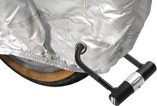 Lampa Polyester Luxe Fietshoes - 1 Fiets - Afsluitbare Fietshoes - Grijs van Lampa — afbeelding 4