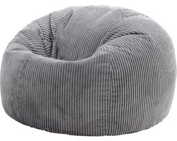 Grote klassieke zitzakstoel met koord voor volwassenen - Comfortabele knuffelzit voor in de woonkamer