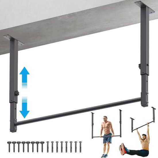 Techo Gordijnrail 100-450 cm, zware gordijnstang voor
