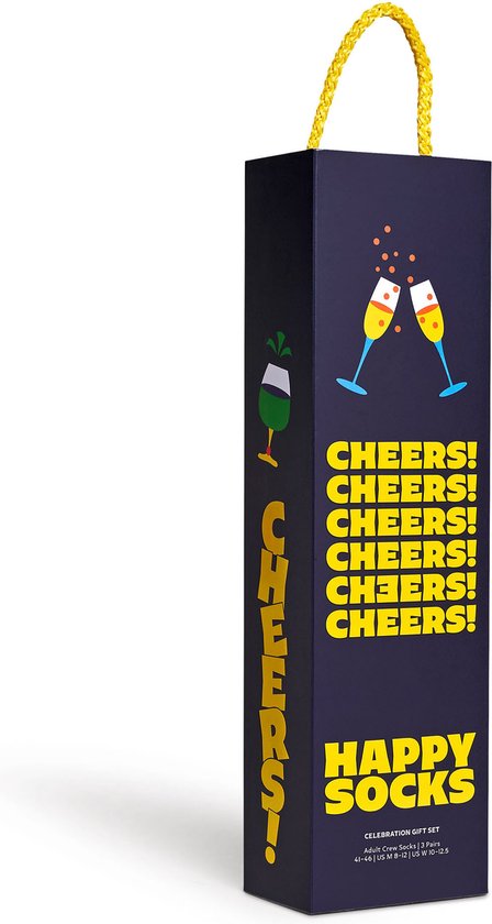 Happy Socks - 3-pack Celebrations Gift Set Mt 41-46