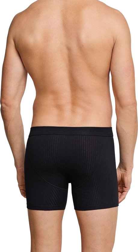Schiesser Boxer Uomo - Alla Moda In Design A Quadri - 3