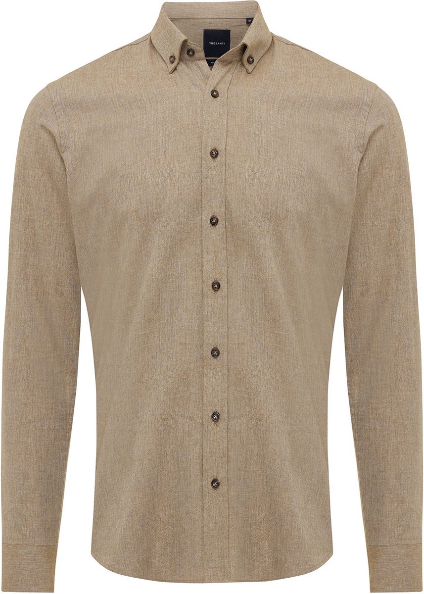 Tresanti BELLA Herringbone shirt Light brown (TRSHIE330 - 401)