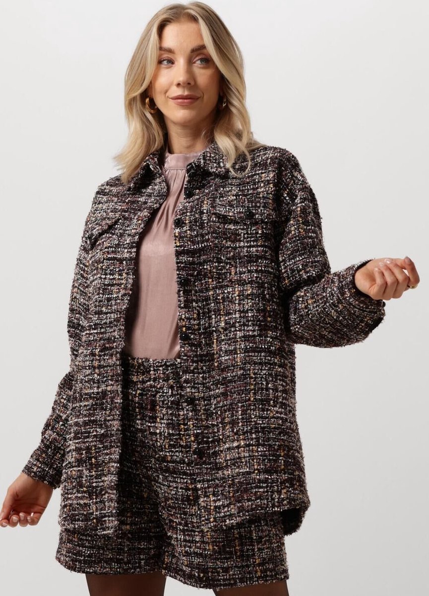 Studio Amaya Jolie Jassen Dames - Winterjas - Bruin - Maat M