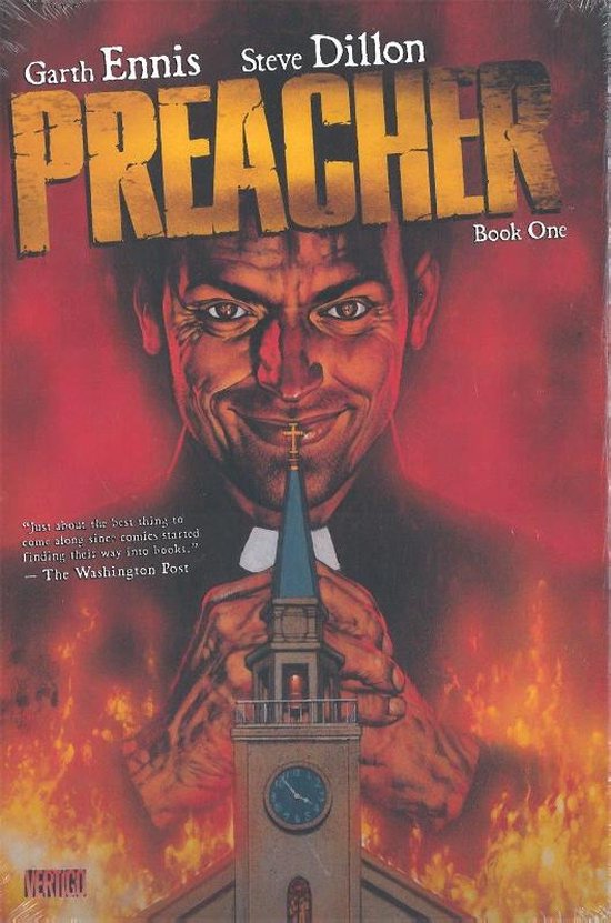 Preacher Book One TP - cover