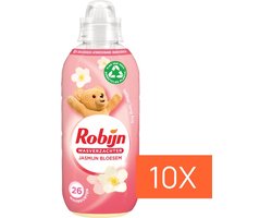 Robijn Wasverzachter Jasmijn Bloesem 650 ml 26 wasbeurten - Doos 10 flessen