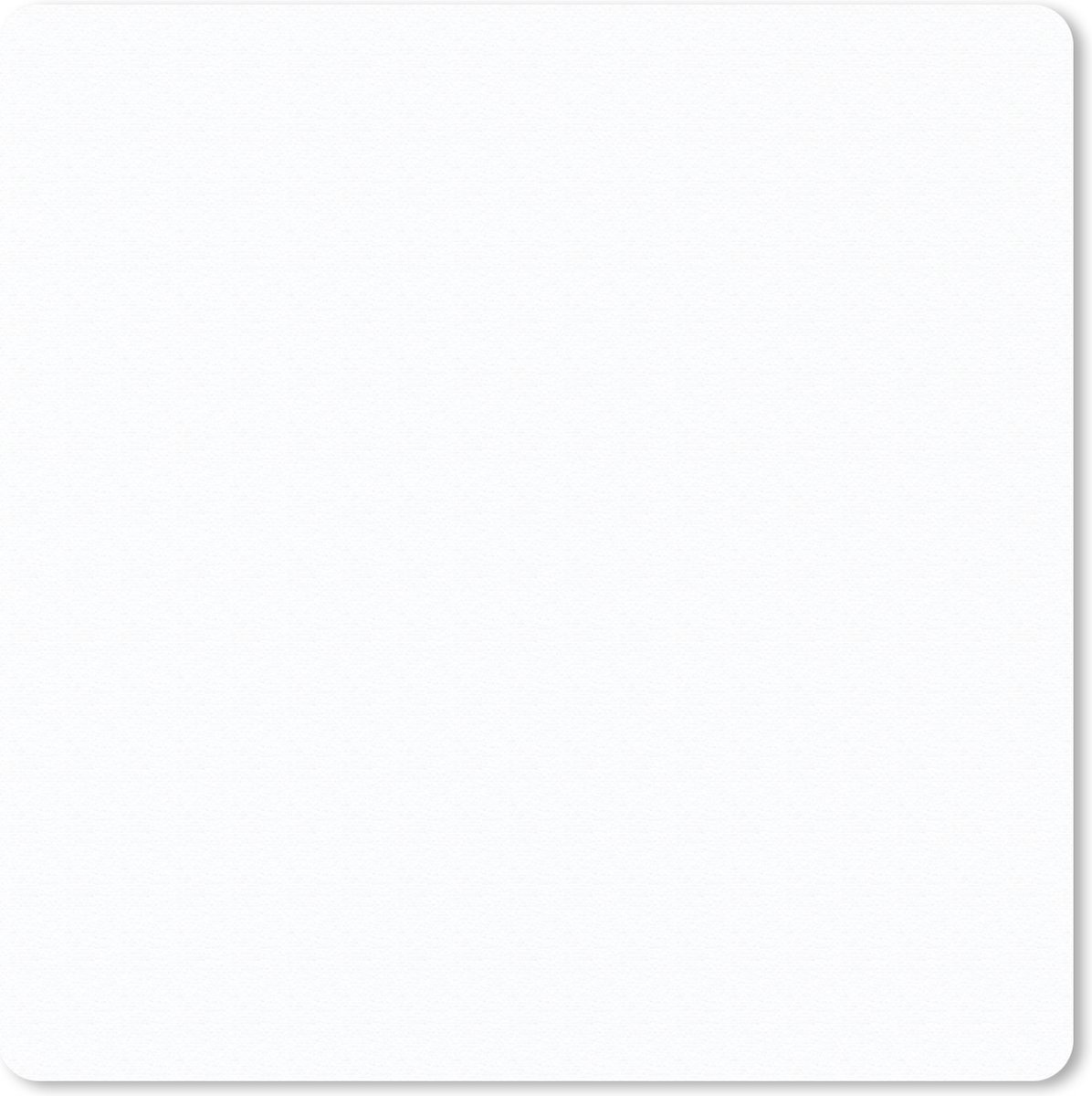 Muismat 30x30 cm - Mousepad Egaal - Design - Wit - Patronen - Muismatten