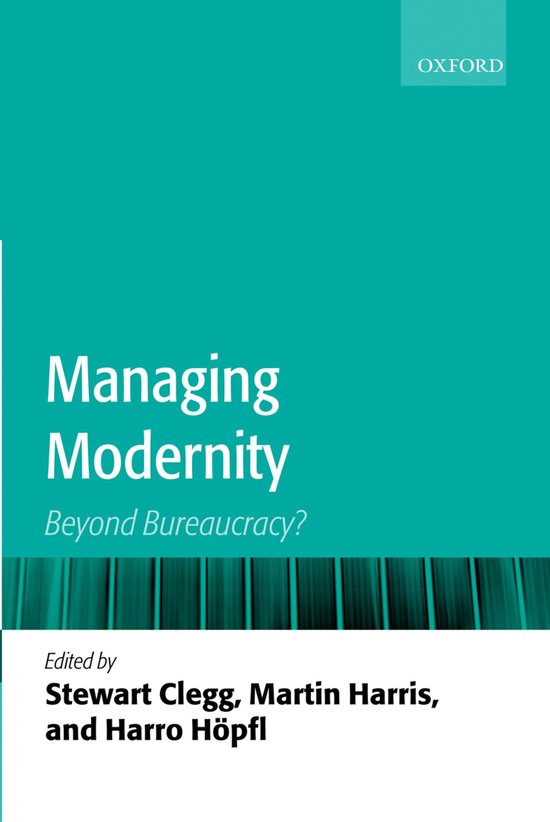 Managing Modernity - cover