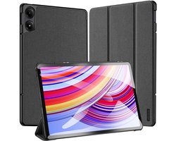 Dux Ducis - Tablet hoes geschikt voor Xiaomi Redmi Pad Pro - 12.1 Inch - Domo Book Case - Auto Wake/Sleep functie - Zwart