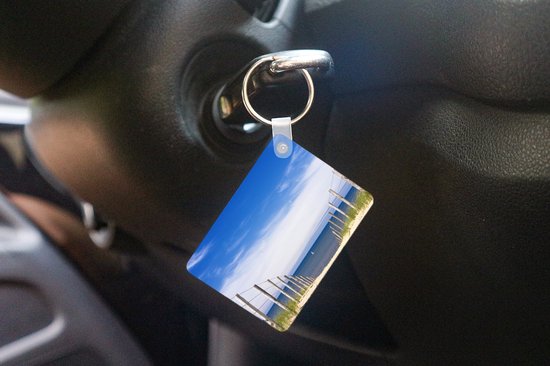 Porte-clés - Mer - Ciel - Blauw - Cadeaux à distribuer - Plastique