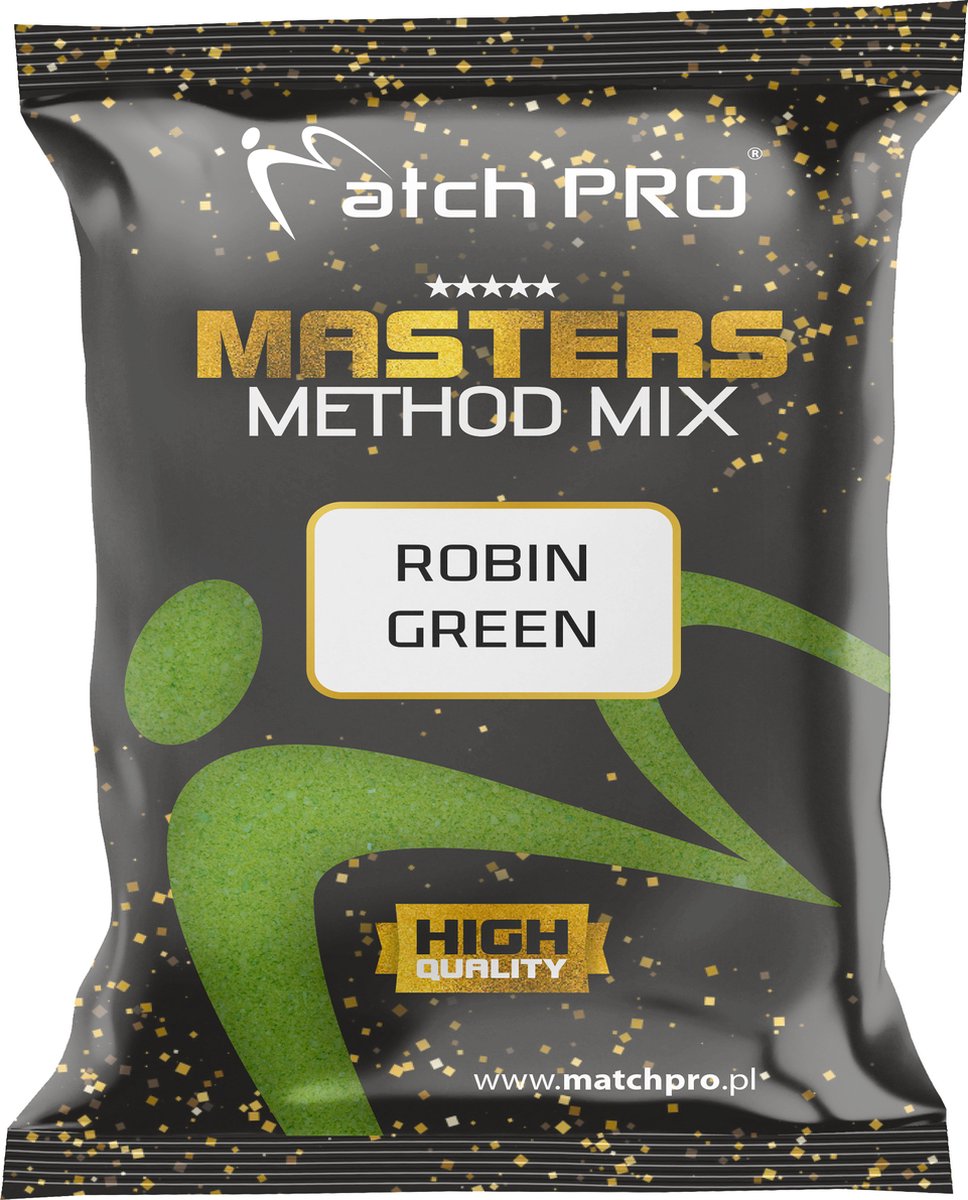 MatchPro Masters Method Mix 700gr - Soort : Robin Green