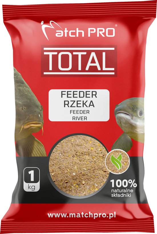 Foto: Matchpro voeder total 1 kilo soort allround caramel