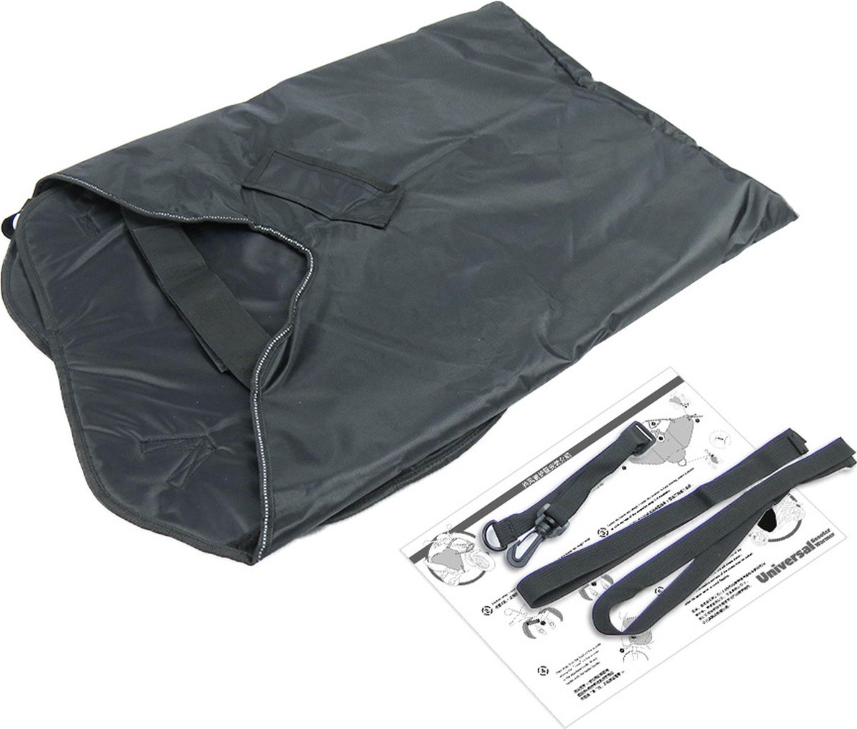 Beenkleed Universeel - Scooter Heavy Duty - voor Vespa - Scooter Beenkleed - Waterdicht - Fleece deken - Beenwarmer - Winddicht – foto 3