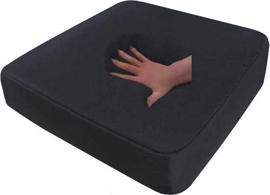 Orthopedisch Gelkussen voor op de stoel - Zitkussen - Wigkussen - Stuitkussen