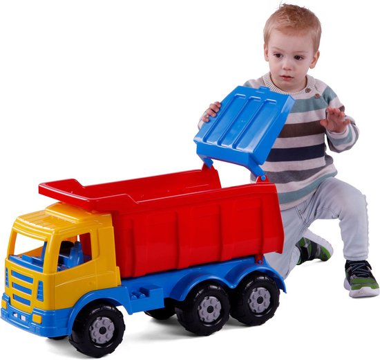 Polesie Kiepwagen XXL - 67 cm - Grote Vrachtwagen van Polesie — afbeelding 3