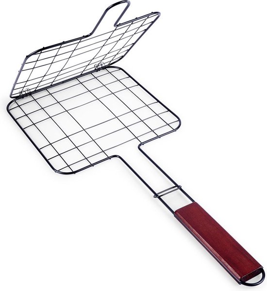 Rond Barbecuerooster, grillrooster, multifunctioneel, roestvrij staal, anti- aanbak, barbecuerek, grillrek, bakpan, rooster, koelrek, 30 cm