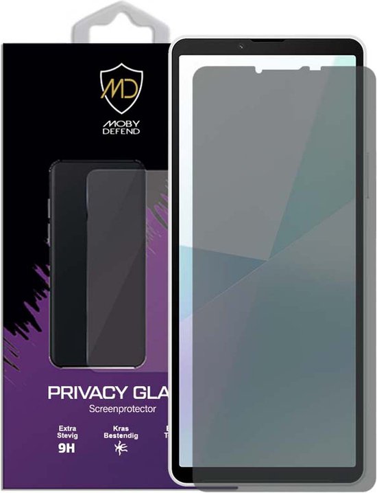 Dipos Pellicola Protettiva Privacy Per Sony Xperia 10 Plus - Filtro Anti-sguardi A 4 Direzioni - Resistente Ai Graffi - Made In Germany - 2