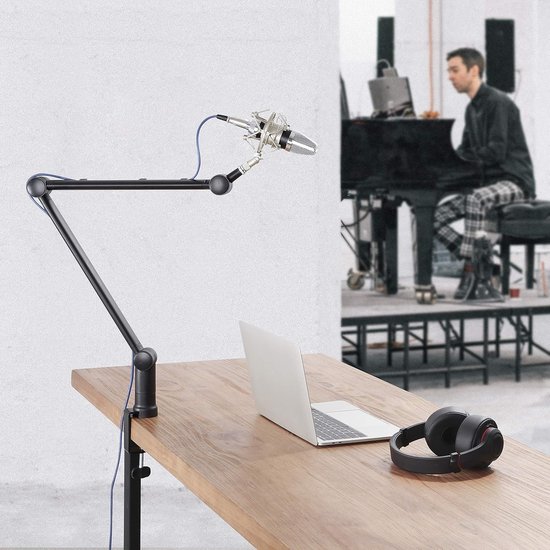 Elgato Wave Mic Arm LP, premium microfoonarm met laag profiel en