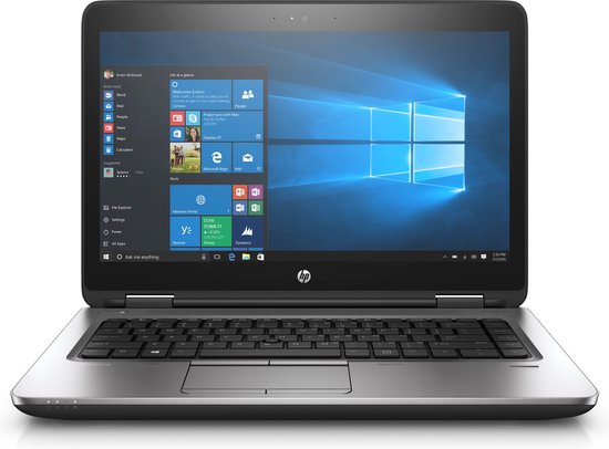HP ProBook 640 G3 Intel® Core™ i5 i5-7300U Laptop 35,6 cm (14") HD 8 GB DDR4-SDRAM 256 GB SSD Wi-Fi 5 (802.11ac) Windows 10 Pro Zwart - HP - Hoofdafbeelding