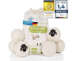 Eco Droogballen voor Droogtrommel - Natuurlijke Schapenwol Wasverzachter voor Duurzame Droogresultaten