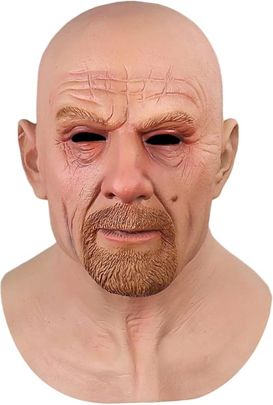 Masker rubber oude enge man - Maskers kopen? | Korting tot 50