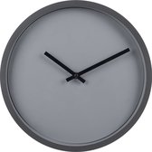 SensaHome Horloge Murale Berlin - Klok Ronde Design Minimaliste Moderne - Style Nordique - Ø30cm - Grijs