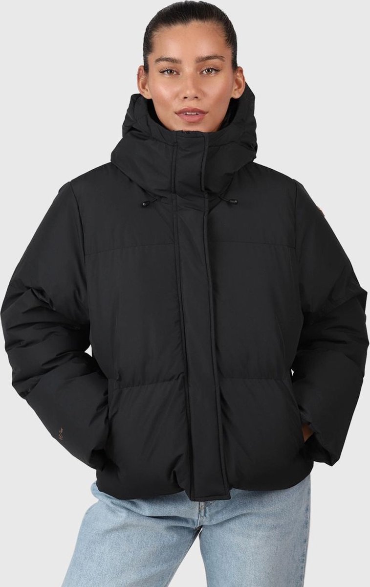 Brunotti Miri Dames Puffer Jas – L Zwart