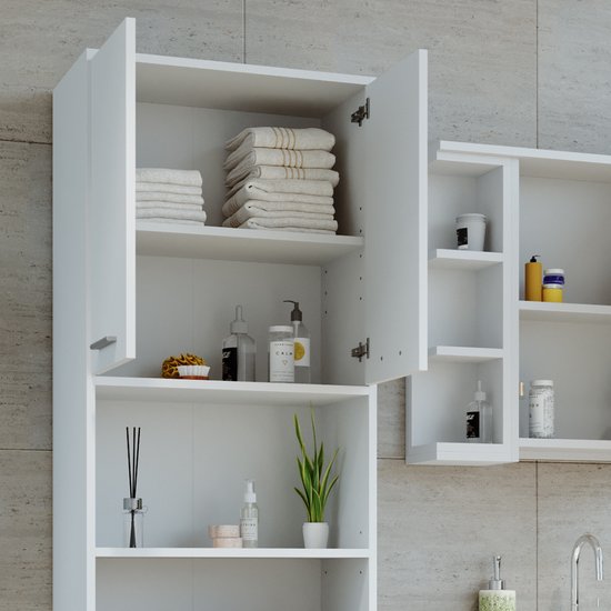 Vicco Maris Badkamerkast – 56.1 x 190 cm Wit