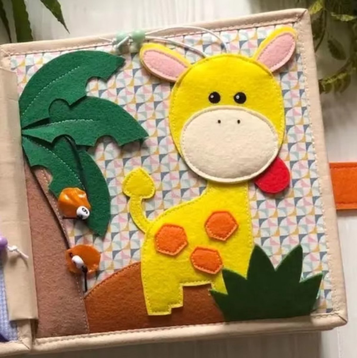 WoodyDoody Motoriek Baby Leerboek voor Peuters XL Variant - Eerste Vaardigheden Boek voor Peuters - Speels en Leerzaam Motoriek Map Motoriek Leerboek GIRAFFE - Educatief Speelgoed - kinderspeelgoed 1 jaar 2 jaar 3 jaar 4 jaar grote speelgoedboek 2025 — afbeelding 14