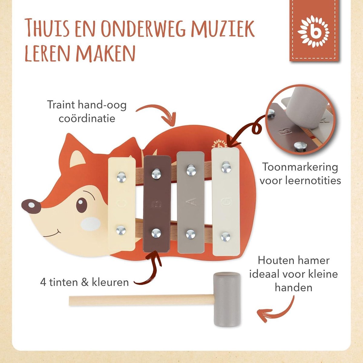HABA Klokkenspel Houten Muziekinstrument