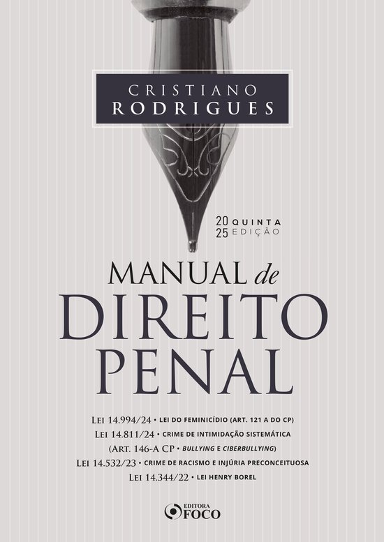 Manual de Direito Penal - 5ª Ed - 2025 - cover