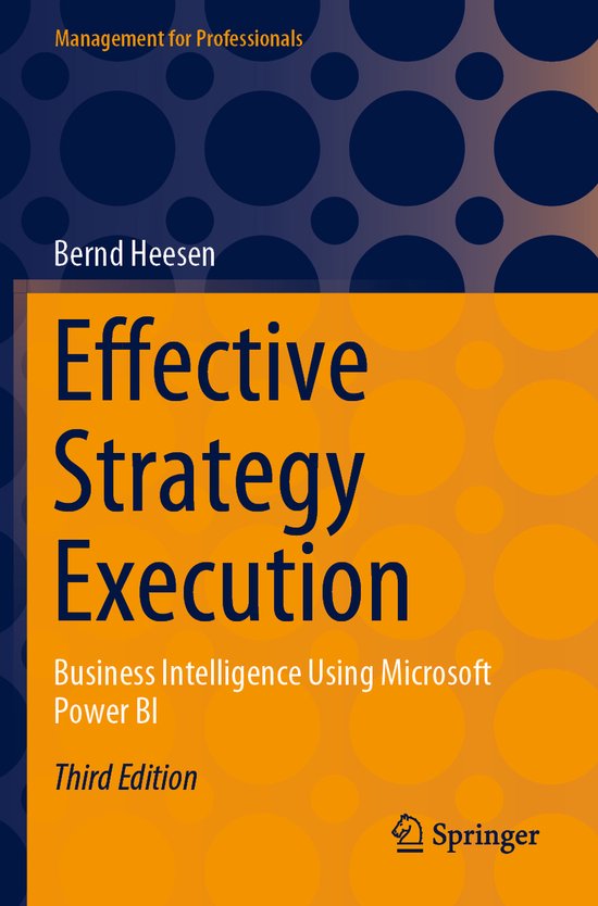 Management for Professionals- Effective Strategy Execution - cover