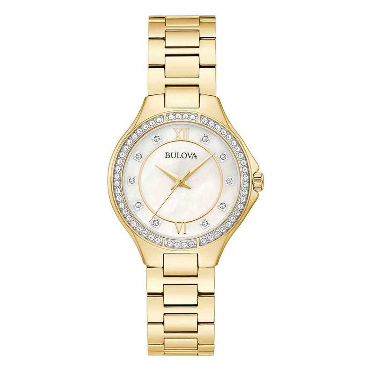Bulova 98L295 Horloge - Staal - Goudkleurig - Ø 30 mm