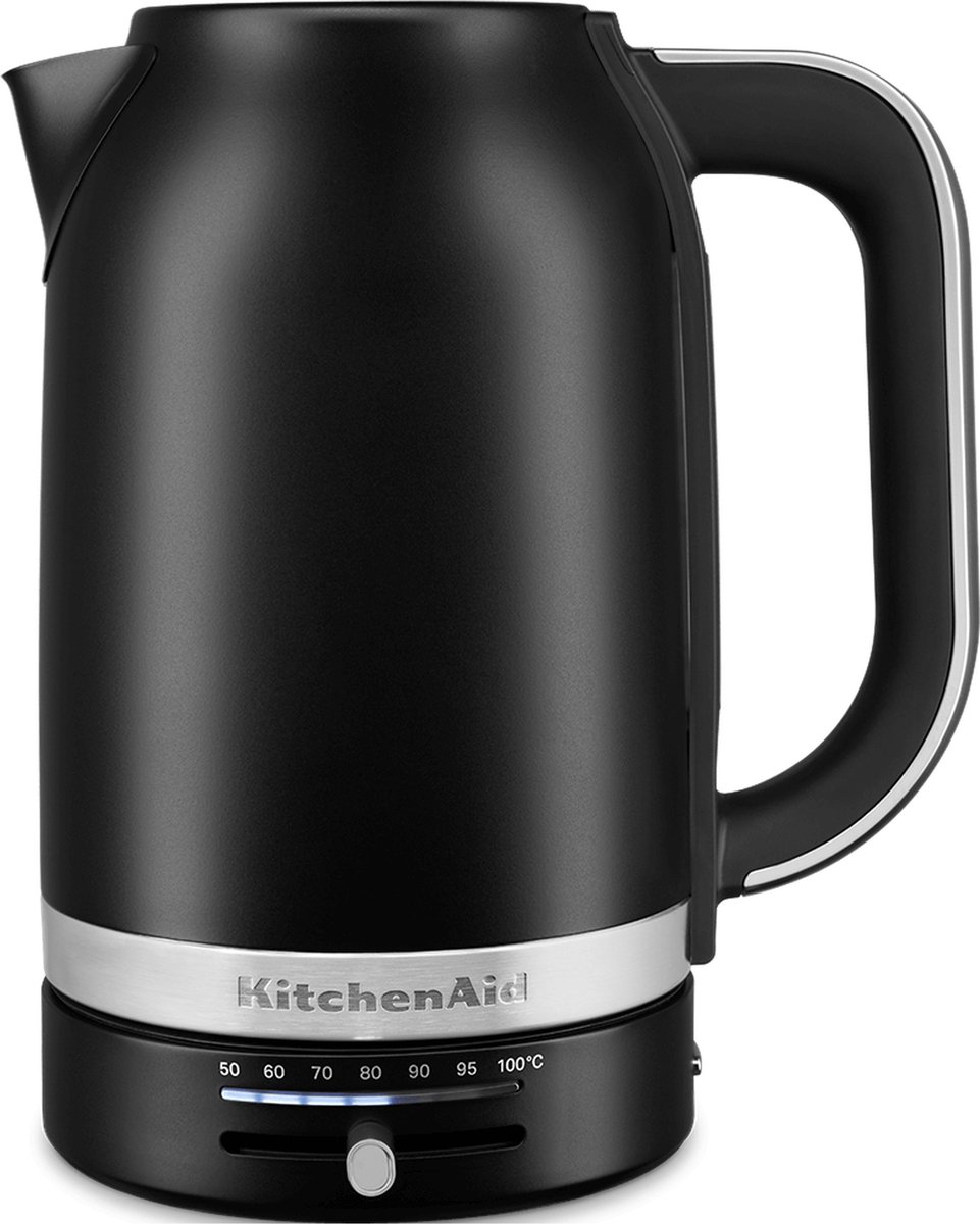KitchenAid Waterkoker 1.7L Matzwart 5KEK1701EBM | Kitchenaid Keukenapparaten | 5413184907952