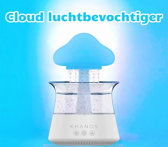 Cloud - luchtbevochtiger- luchtbevochtigers- diffuser - rustgevend - baby - babykamer - rust