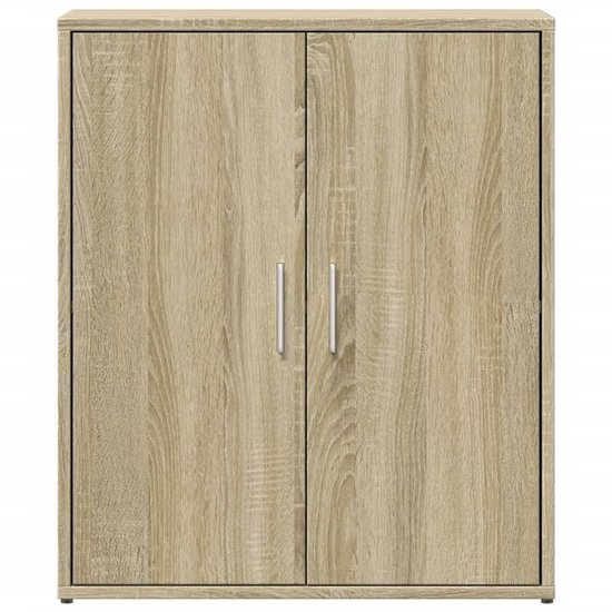 Buffet vidaXL - Commodes - Armoire de rangement - Armoire murale - Buffet 60 x 31 x 70 cm Bois traité Couleur chêne Sonoma