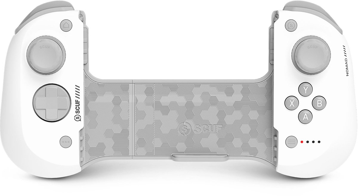 Scuf Nomad - Draadloos Telefoon Gaming Controller - Programmeerbare Paddles - iPhone iOS 16+ - Wit