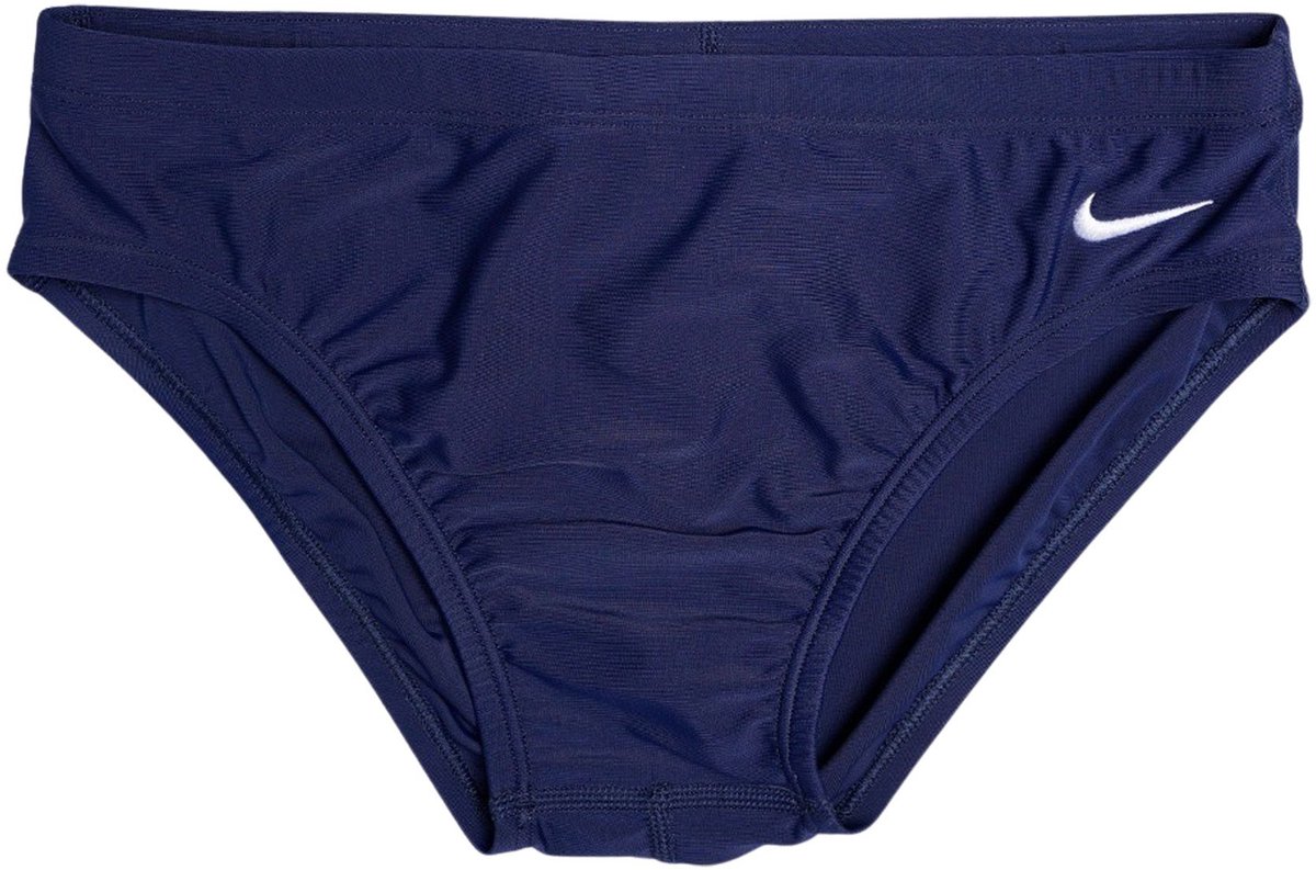 Nike Solid Swim Performance Brief Zwembroek Mannen Blauw